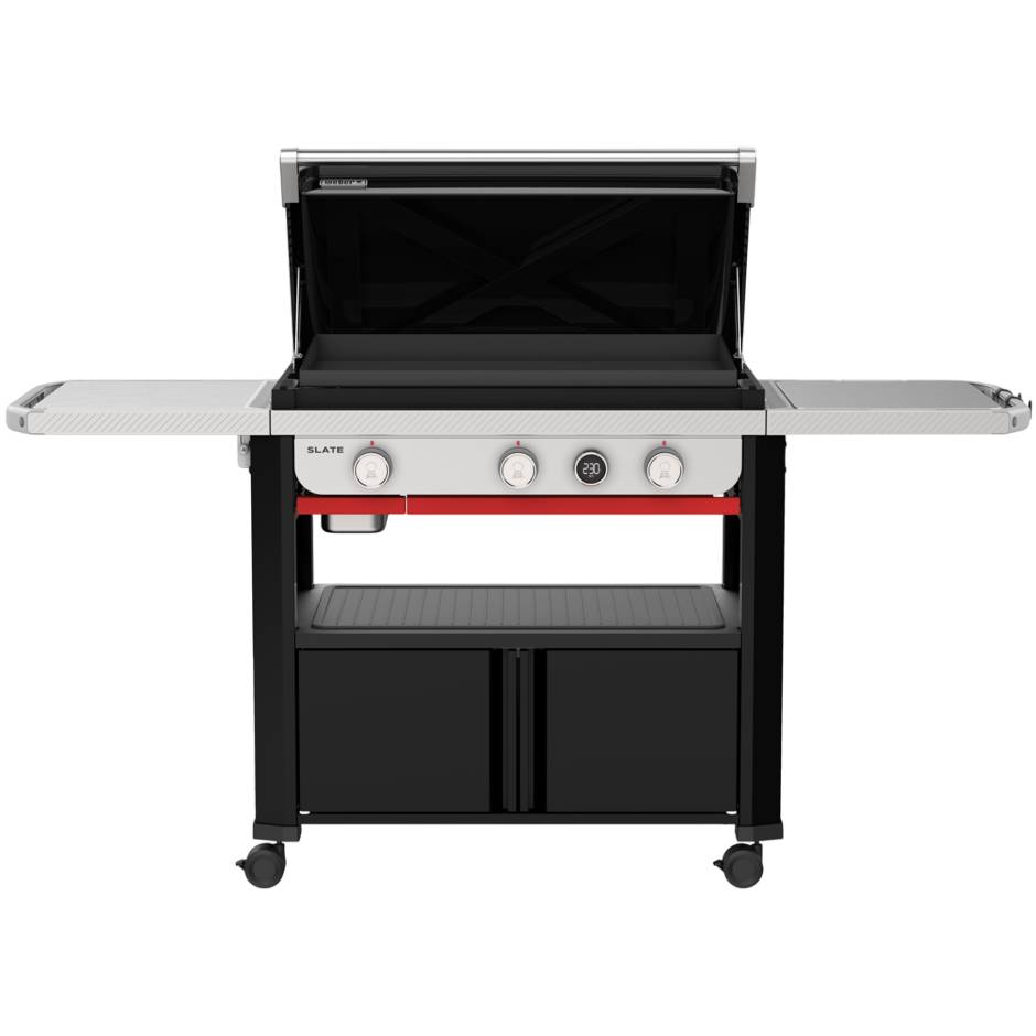 Газовий гриль-планча WEBER SLATE GPD 76 см (1501148) Додатково Основні пальники: 10.6 кВт