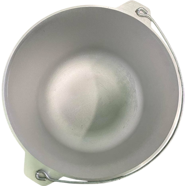 Котел TALKO Вінтаж 16,5 л Silver (D10165) Додатково товщина дна 4,5 мм