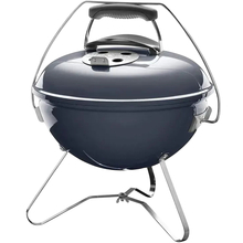 Гриль угольный WEBER Smokey Joe Premium 37 см сланцево-голубой (1126804)