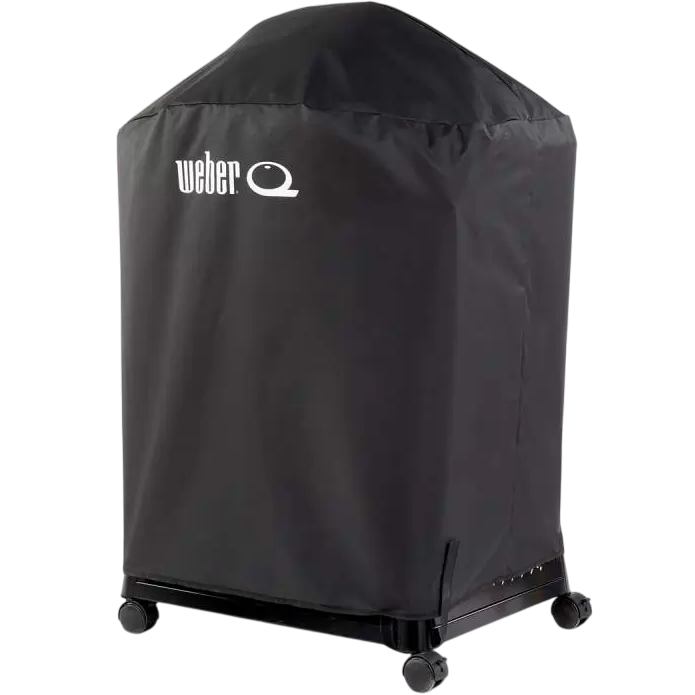 Чехол WEBER для грилей Q1XXXN/Q2XXXN Black (3400853) Дополнительно специально разработан для грилей Q1000N/Q2000N на подставке или тележке; изготовленный из износостойкого и погодоустойчивого материала; фиксирующие ремни