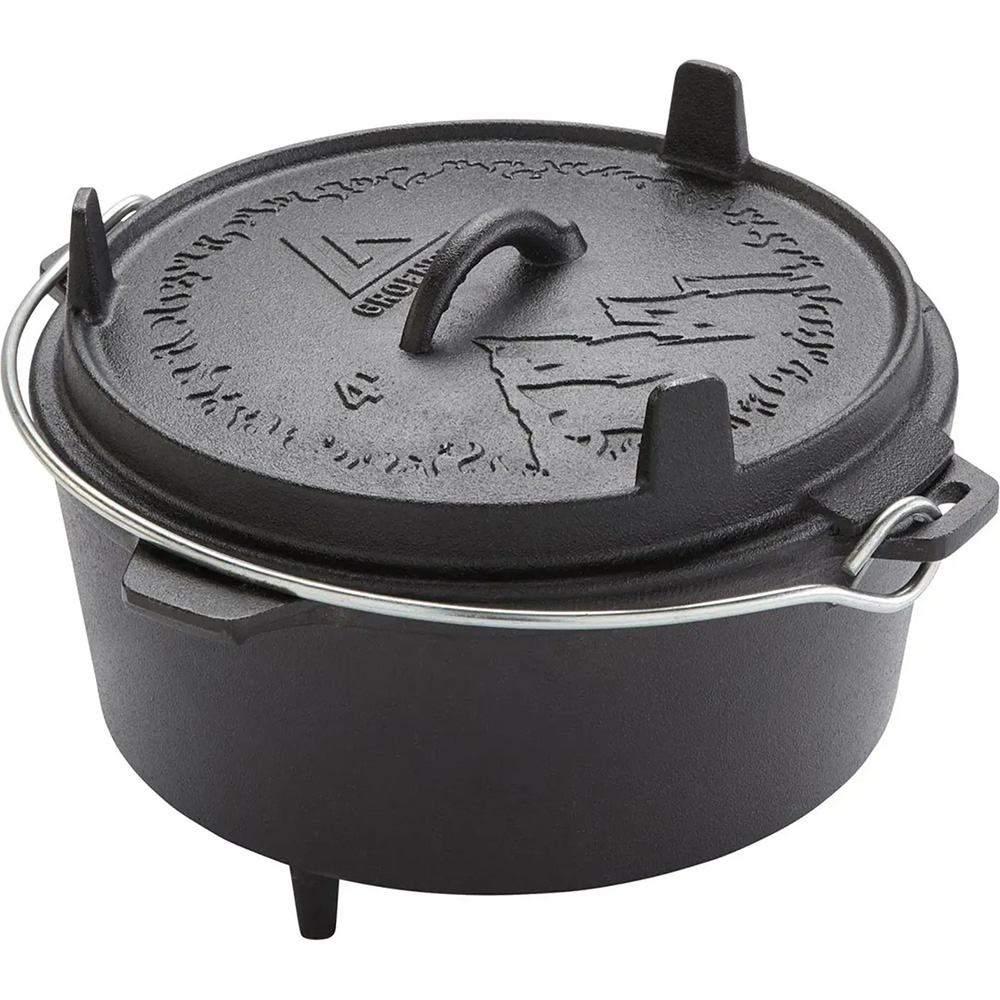 Казан GROENBERG Askja Pot Black 4 л (266016)