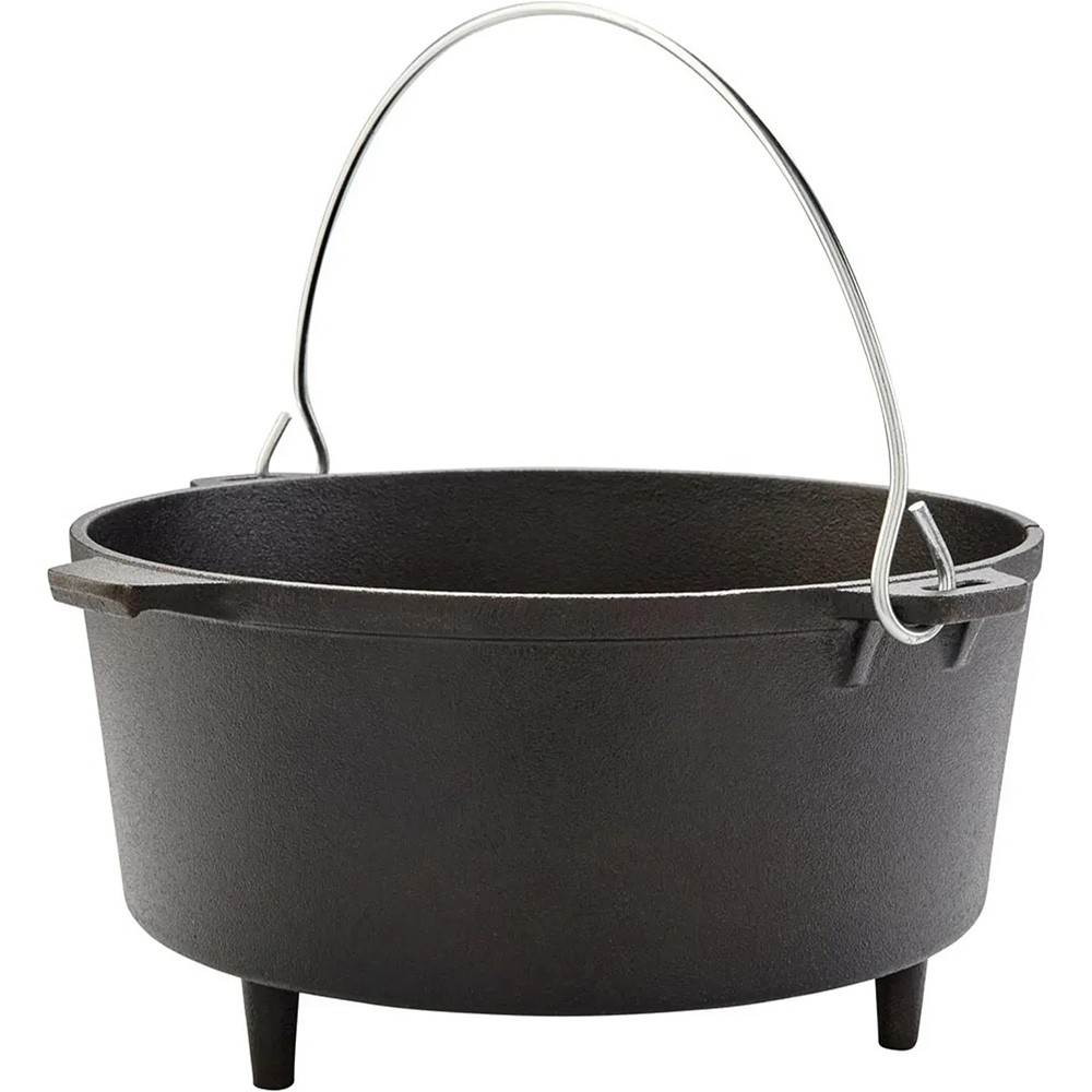 Казан GROENBERG Askja Pot 7 л Black (266017) Материал чугун