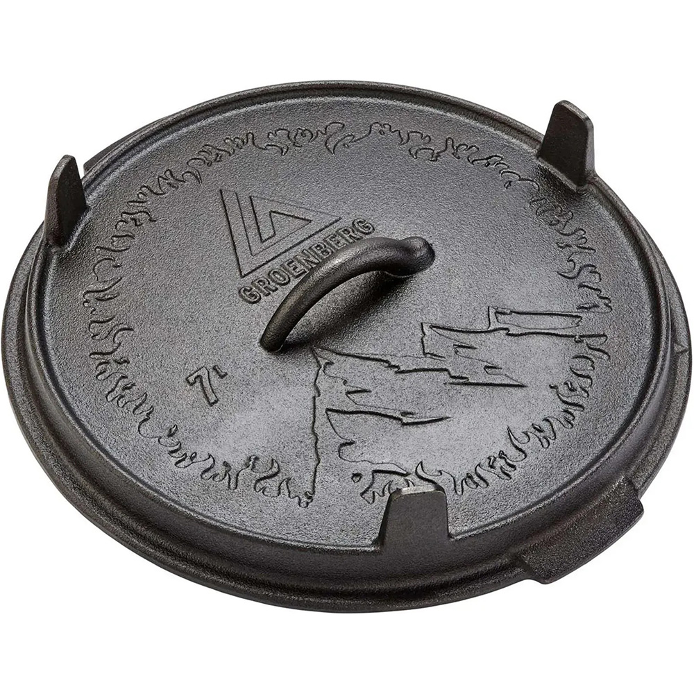 Казан GROENBERG Askja Pot 7 л Black (266017) Комплектация казан, крышка