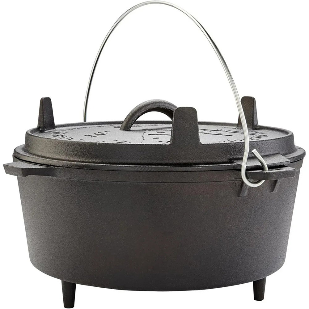 Казан GROENBERG Askja Pot 10 л Black (266018) Материал чугун