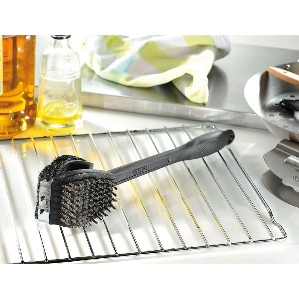 Щетка для барбекю GEFU  BBQ 3 в 1 Grey (89160) Тип принадлежности для очистки