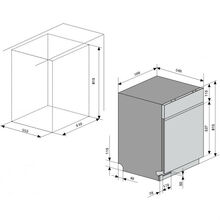 Вбудована посудомийна машина VENTOLUX DW 6012 4M