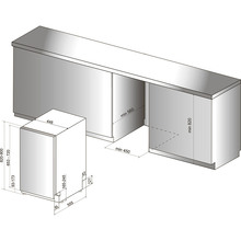 Вбудована посудомийна машина HOTPOINT ARISTON HSIO 3O35 WFE