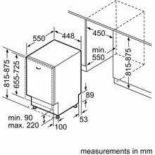 Вбудована посудомийна машина BOSCH SPV2IKX10K