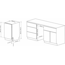 Вбудована посудомийна машина ELEYUS DWO 45024