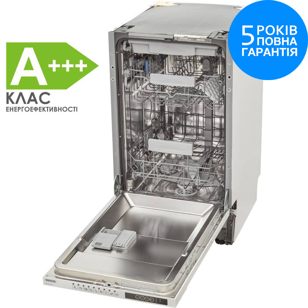 Вбудована посудомийна машина ELEYUS DWB 45039 LDI Ширина 45