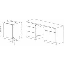 Встраиваемая посудомоечная машина ELEYUS DWB 60039 LDI