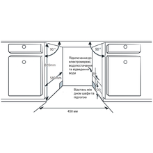 Встраиваемая посудомоечная машина INTERLINE DWI 945 DSO WA Sliding Door