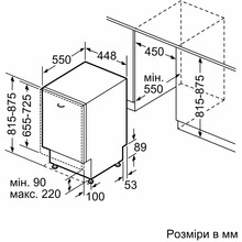 Встраиваемая посудомоечная машина BOSCH SPV4EMX65K