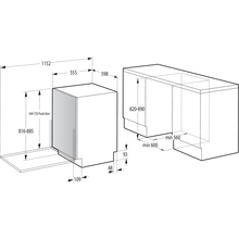 Вбудована посудомийна машина GORENJE GV 643 E90