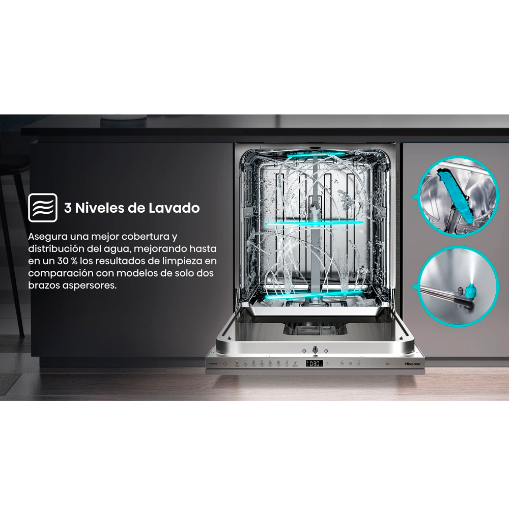 Обзор Встраиваемая посудомоечная машина HISENSE HV673A65 (DW50.2)