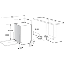 Встраиваемая посудомоечная машина HISENSE HV673D64