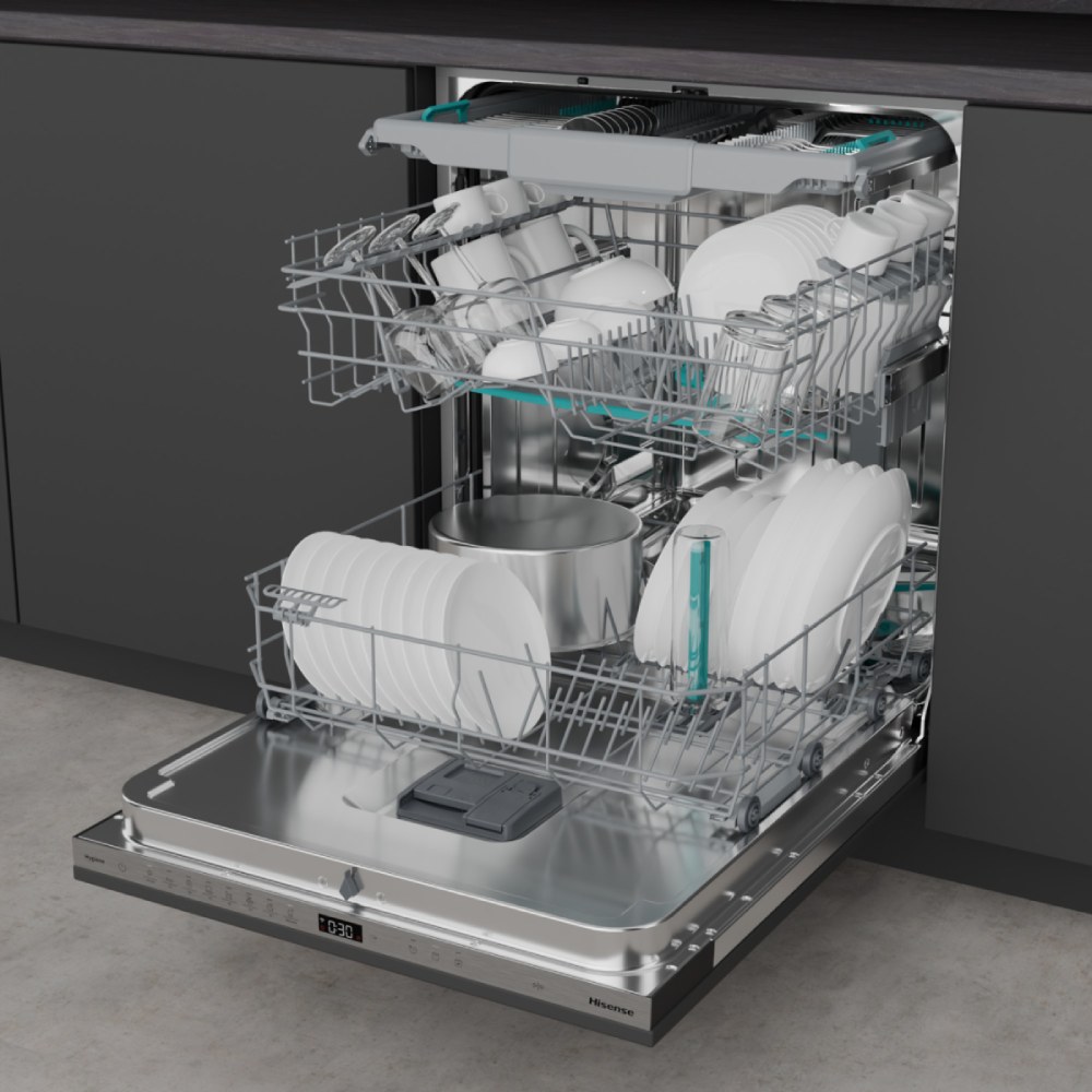 Внешний вид Встраиваемая посудомоечная машина HISENSE HV673D64