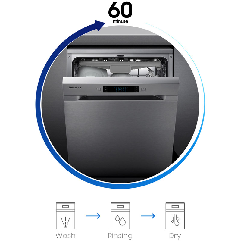 Обзор Встраиваемая посудомоечная машина SAMSUNG DW60M6040BB/UA