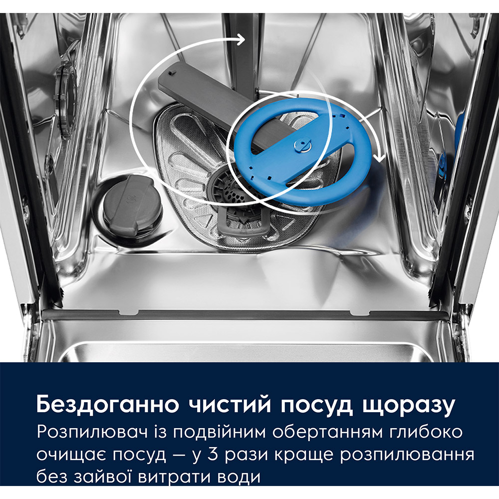 Вбудована посудомийна машина Electrolux KEMB3301L Зовнішній вигляд Вбудована посудомийна машина Electrolux KEMB3301L