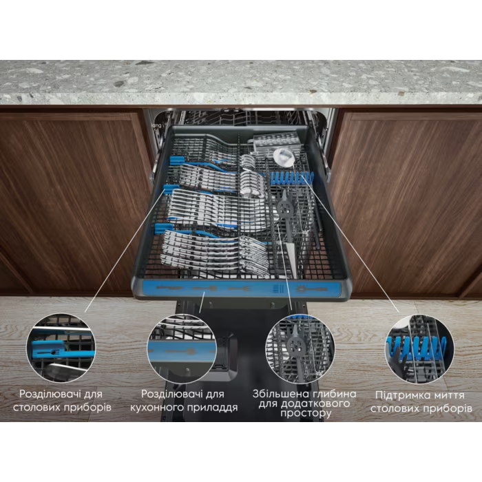 Обзор Встраиваемая посудомоечная машина ELECTROLUX EEM48221L