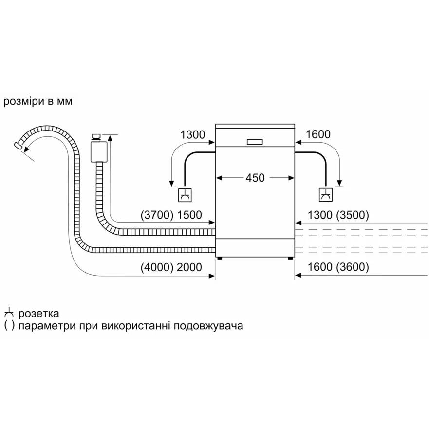 В интернет магазине Встраиваемая посудомоечная машина SIEMENS SR63IX01KK