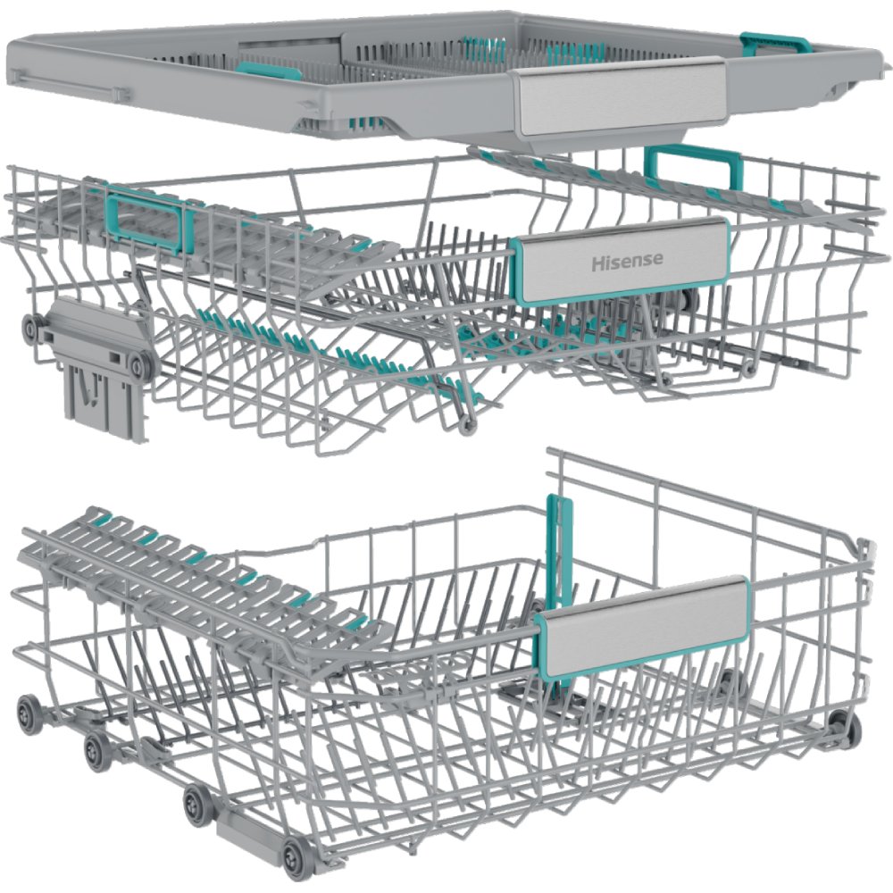 Зовнішній вигляд Вбудована посудомийна машина HISENSE HV693A65UVAD (DW50.2)