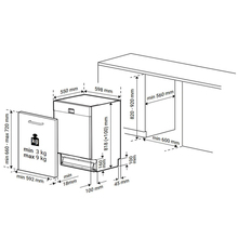 Вбудована посудомийна машина BEKO BDIN25325