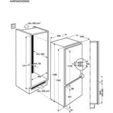 Встраиваемый холодильник ELECTROLUX ENG2793AOW