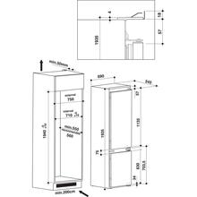 Вбудований холодильник WHIRLPOOL SP40 801 EU