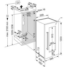 Встраиваемый винный шкаф LIEBHERR EWTdf 2353