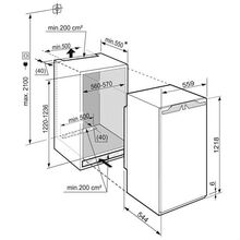 Вбудований холодильник LIEBHERR IKBP 2370