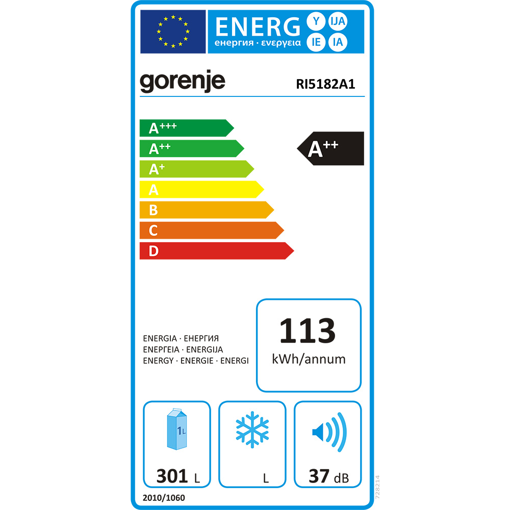 Обзор Встраиваемый холодильник GORENJE RI5182A1