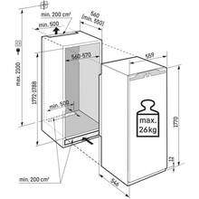 Вбудований холодильник LIEBHERR IRBd 5120