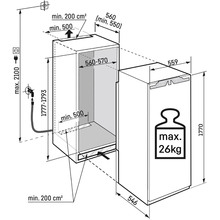 Встраиваемый холодильник LIEBHERR IRBAc 5190 617