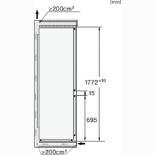 Встраиваемый холодильник MIELE KFN 7744 D