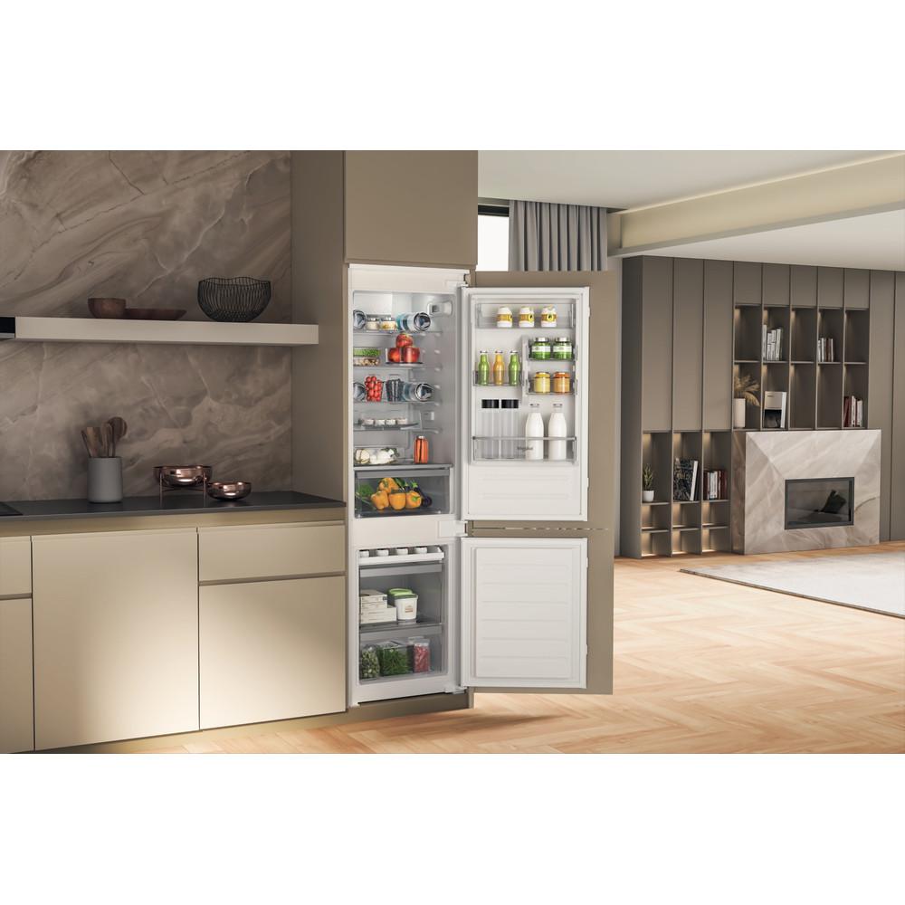 Встраиваемый холодильник WHIRLPOOL WHC18D011C1 SF Общий полезный объём 268