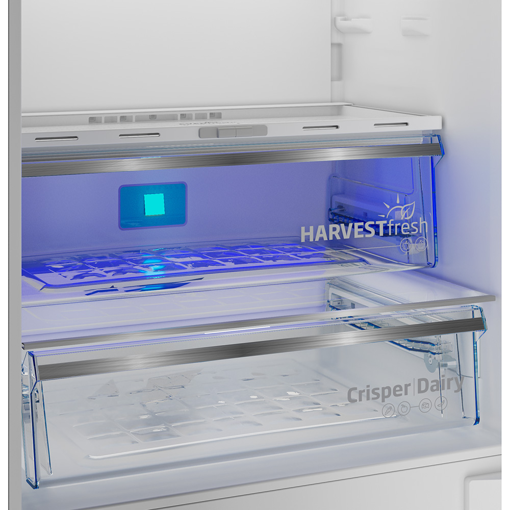 Встраиваемый холодильник BEKO BCNE400E40SN Морозильная камера нижнее расположение