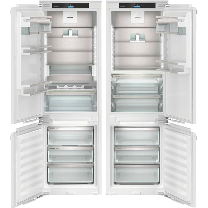 Встраиваемый холодильник LIEBHERR IXCC 5155 22 Prime (LIV01020) Дополнительно Технологии SoftSystem, SuperCool, DuoCooling, VarioSpace, BioFresh, FrostSafe, SmartDevice, VarioSafe, SmartSteel, EasyFresh