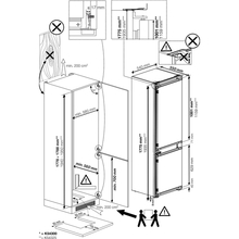 Встраиваемый холодильник BEKO B5BCNA325HS