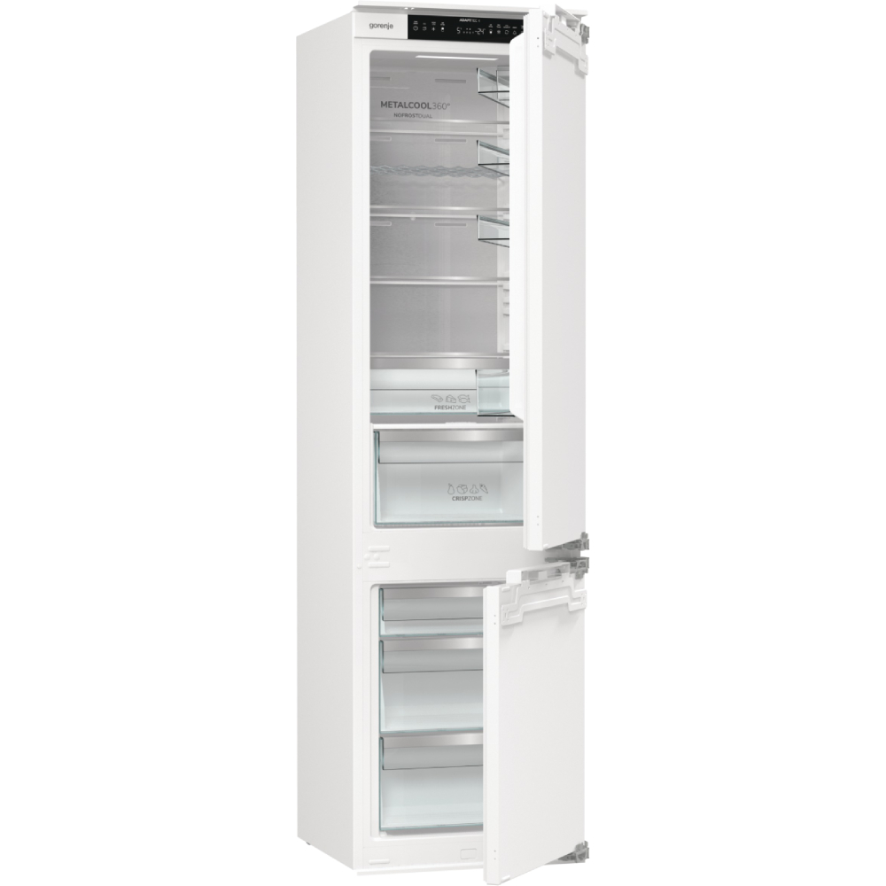 Встраиваемый холодильник GORENJE NRKI519E82WF (HZFI29282) Общий полезный объём 284