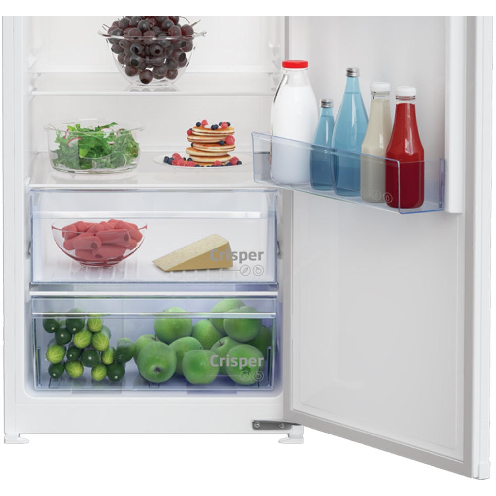 Встраиваемый холодильник BEKO BSSA315K4SN Общий полезный объём 309