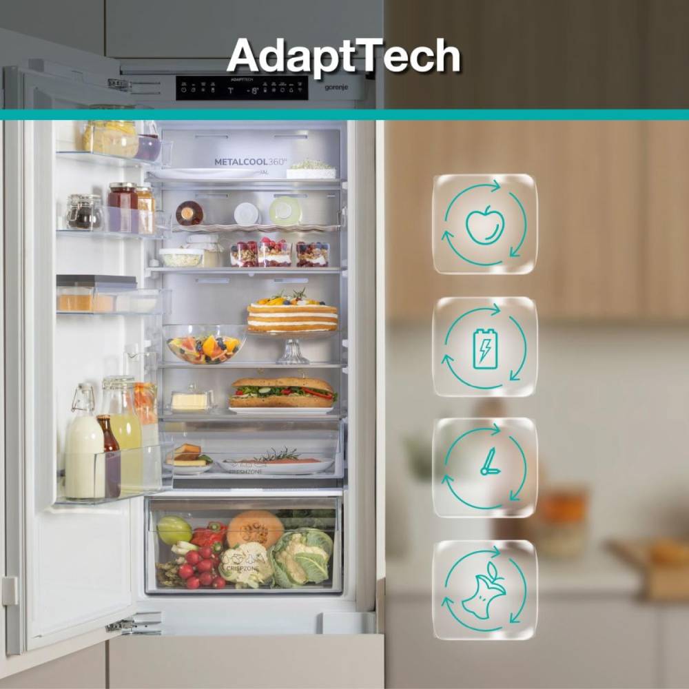 Заказать Встраиваемый холодильник GORENJE NRKI517E61WF