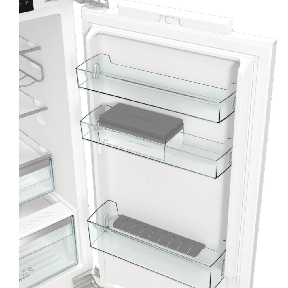 Встраиваемый холодильник GORENJE NRKI517E62WF (HZFI26282) Морозильная камера нижнее расположение