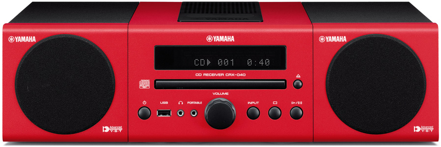 Музыкальный центр YAMAHA MCR-040 Red