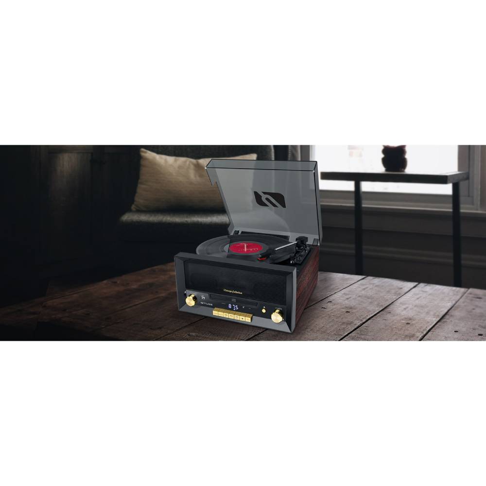 Програвач вінілових платівок MUSE MT-112 W black Тип програвач пластинок
