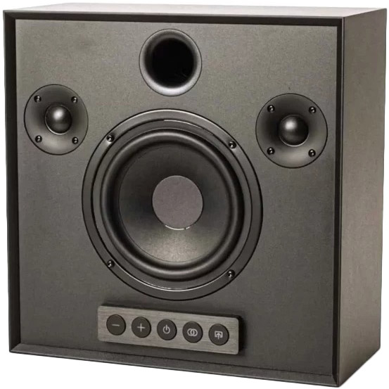 Акустична система MOREL HOGTALARE Black Cabinet With Blue Grill EU (601210-115) Дротові підключення USB