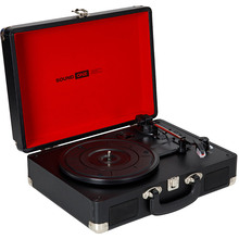 Проигрыватель пластинок SOUND ONE Pop Black (so-p-bk1)