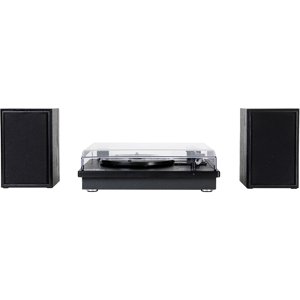 Проигрыватель пластинок SOUND ONE Rock Black (so-r-bk1) Проводные подключения RCA