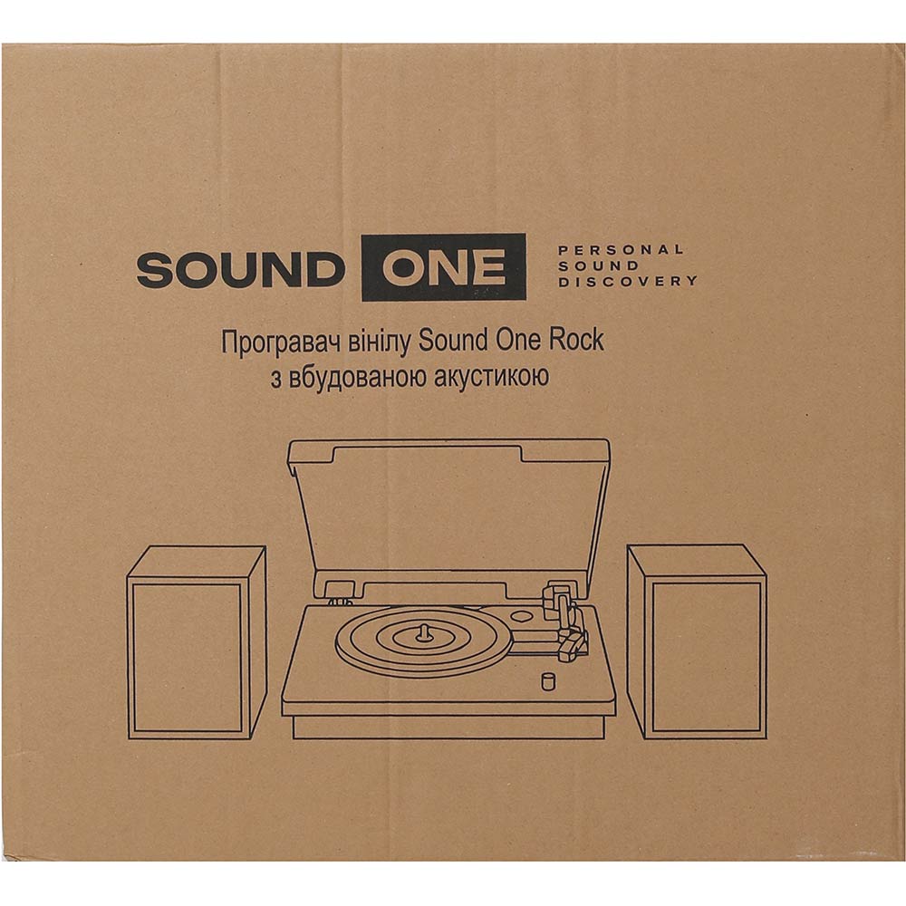 Фото 22 Проигрыватель пластинок SOUND ONE Rock Black (so-r-bk1)