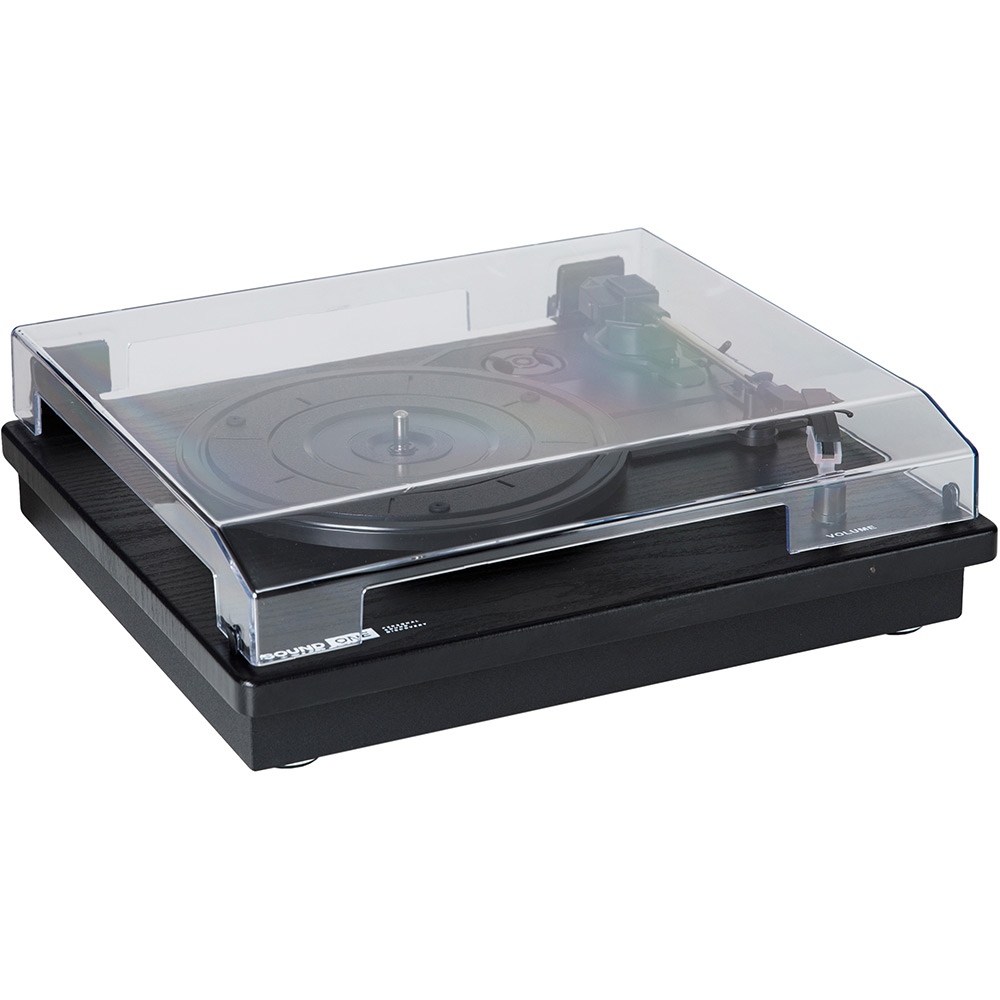 Проигрыватель пластинок SOUND ONE Rock Black (so-r-bk1) Проводные подключения 3.5 мм